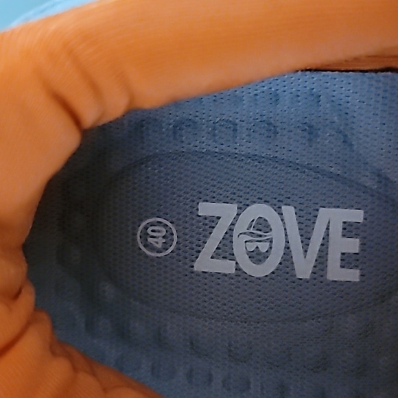 Women’s Athletic Shoes - Gray and Orange - Picture 10 of 13